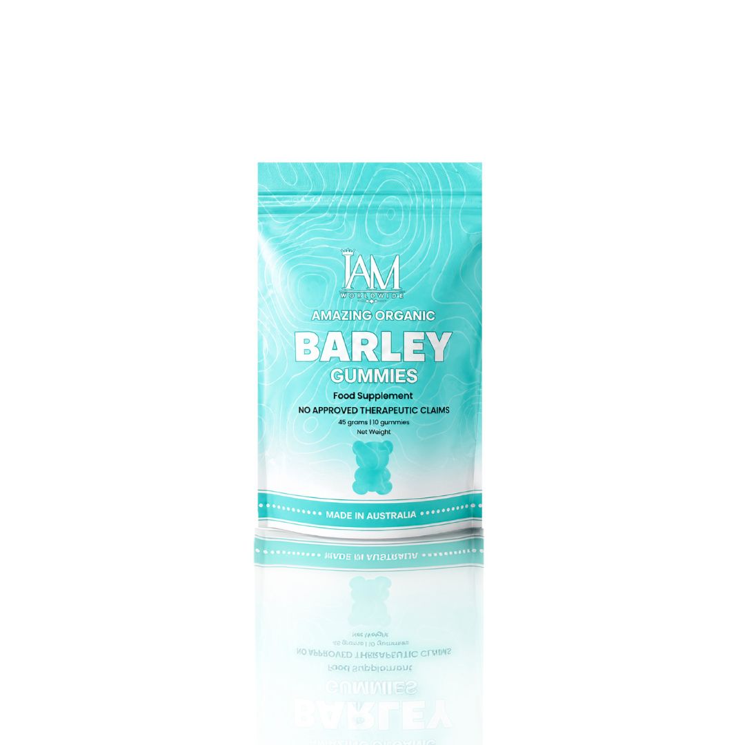 IAM Amazing Organic Barley Gummies Pouch